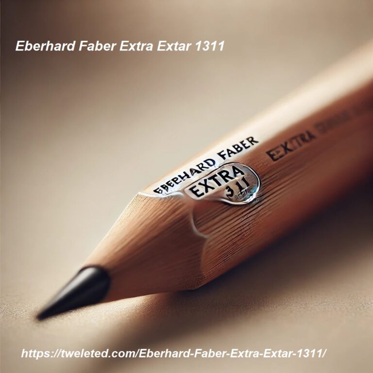 Eberhard Faber Extra Extar 1311: A Timeless Classic for Artists and Writers